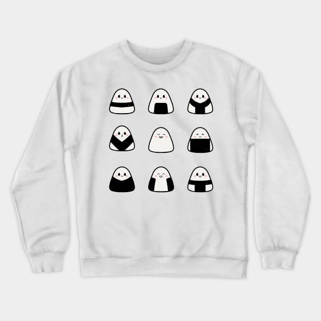 Styling the Onigiri Crewneck Sweatshirt by medimidoodles